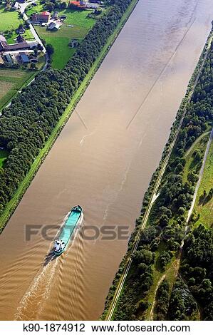 Nord-Ostsee-Kanal, Kiel Canal, Schleswig-Holstein, Germany, Europe View Large Photo Image Stock Image - Nord-Ostsee-Kanal, Kiel Canal, Schleswig-Holstein, Germany, Europe. Fotosearch