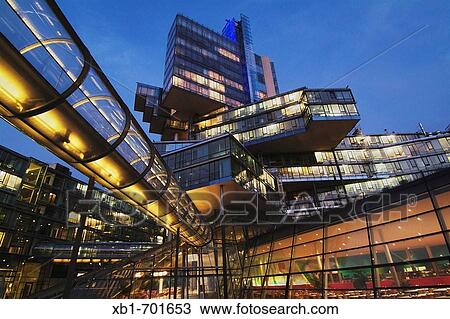 NORD/LB bank head office (architect: Behnisch und Partners, 1997-2002). Hanover. Germany View Large Photo Image Stock Image - NORD/LB bank head office (architect: Behnisch und Partners, 1997-2002). Hanover. Germany. Fotosearch