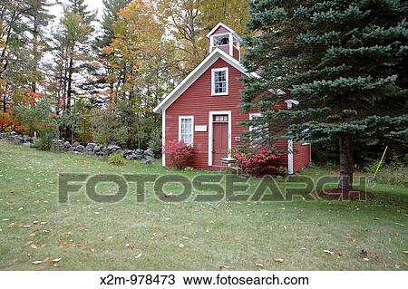 North District School house during the autumn months Located in the historical district of Dorchester, New Hampshire USA which is part of New England View Large Photo Image Stock Image - North District School house during the autumn months Located in the historical district of Dorchester, New Hampshire USA which is part of New England. Fotosearch