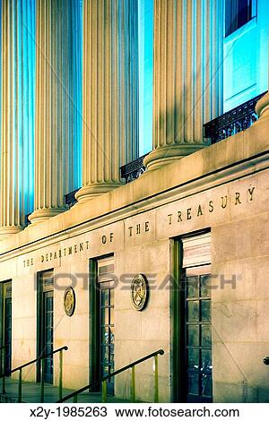 northern entrance of the US Treasury building, Washington D. C., USA. View Large Photo Image Stock Image - northern entrance of the US Treasury building, Washington D. C., USA.. Fotosearch