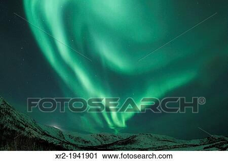 Northern lights in Norway. View Large Photo Image Stock Image - Northern lights in Norway.. Fotosearch