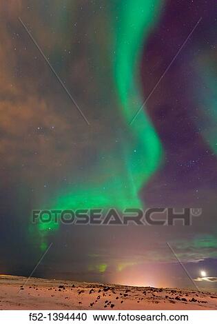 Northern Lights, Southern Iceland, Iceland, Europe View Large Photo Image Stock Image - Northern Lights, Southern Iceland, Iceland, Europe. Fotosearch