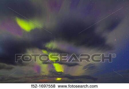 Northern Lights, Southern Iceland, Iceland, Europe. View Large Photo Image Stock Photo - Northern Lights, Southern Iceland, Iceland, Europe.. Fotosearch