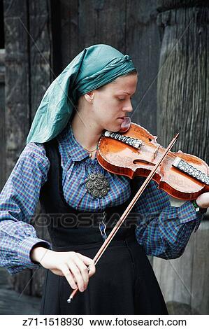 Norway, Oslo, Folk Museum, violinist View Large Photo Image Stock Image - Norway, Oslo, Folk Museum, violinist. Fotosearch