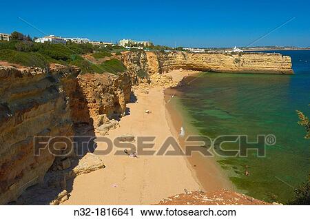 Nossa Senhora da Rocha Chapel, Beach Nossa Senhora da Rocha, Arma? ao de Pera, Algarve, Portugal. View Large Photo Image Stock Image - Nossa Senhora da Rocha Chapel, Beach Nossa Senhora da Rocha, Arma? ao de Pera, Algarve, Portugal.. Fotosearch