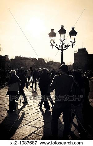 Nostalgic view de la place de Notre Dame de Paris View Large Photo Image Stock Photo - Nostalgic view de la place de Notre Dame de Paris. Fotosearch