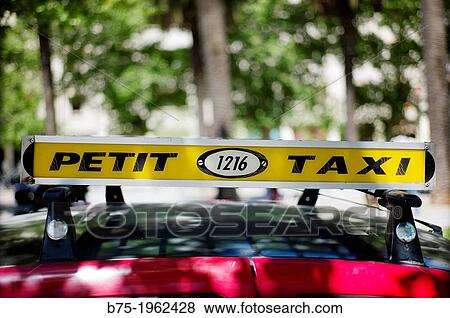 Notice on a car Petits Taxis, Fes, Morocco, Africa View Large Photo Image Stock Photo - Notice on a car Petits Taxis, Fes, Morocco, Africa. Fotosearch