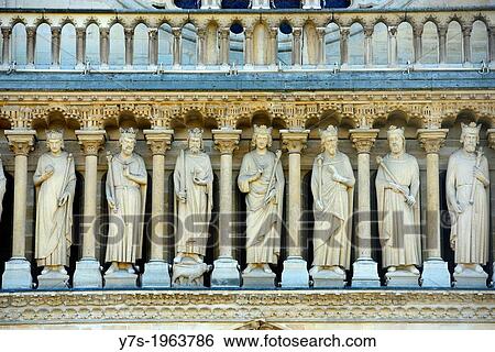 Stock Photograph - Notre Dame cathedral in Paris, France, Europe.. Fotosearch