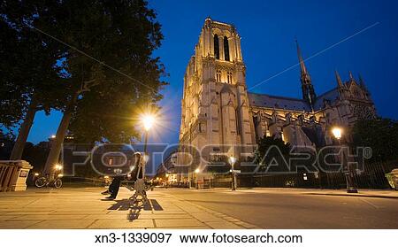 Notre-Dame cathedral,? le de la Cit?, Paris. France View Large Photo Image Stock Photo - Notre-Dame cathedral,? le de la Cit?, Paris. France. Fotosearch