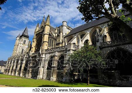 Notre Dame Church, Les Andelys Seine valley, Normandy, France View Large Photo Image Stock Image - Notre Dame Church, Les Andelys Seine valley, Normandy, France. Fotosearch