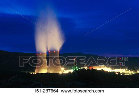 Nuclear power station, Cofrentes. Valencia province, Spain View Large Photo Image Picture - Nuclear power station, Cofrentes. Valencia province, Spain. Fotosearch