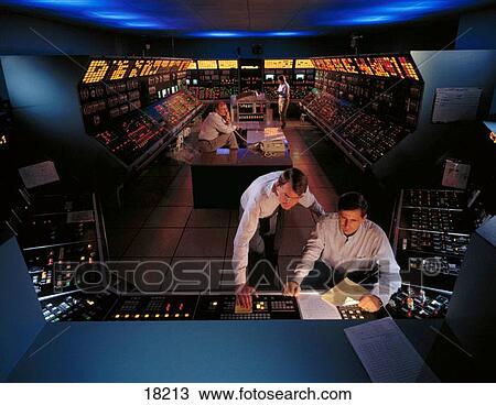 Nuclear power station, control room View Large Photo Image Stock Image - Nuclear power station, control room. Fotosearch