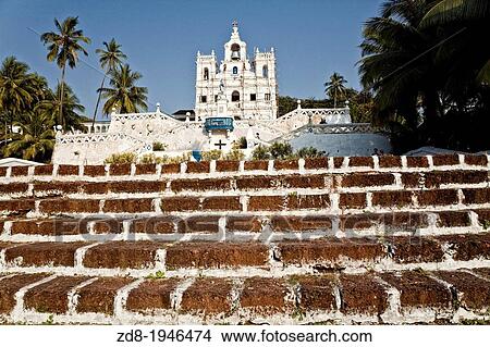 Picture - nuestra se??ora concepcion cathedral in goa. india.. Fotosearch