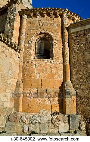 Nuestra Seora del Rivero church. San Esteban de Gormaz. Soria, Castilla y Le? n. Spain. View Large Photo Image Stock Image - Nuestra Seora del Rivero church. San Esteban de Gormaz. Soria, Castilla y Le? n. Spain.. Fotosearch