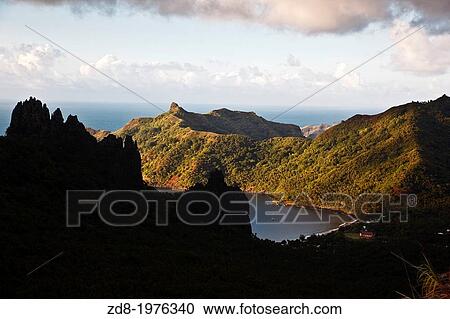 nuku hiva island. hatihen bay. View Large Photo Image Stock Image - nuku hiva island. hatihen bay.. Fotosearch