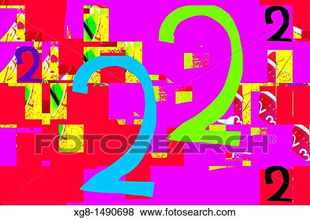 number two, abstract View Large Photo Image Stock Photo - number two, abstract. Fotosearch
