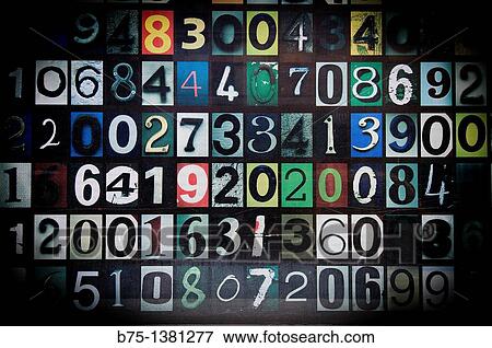 Numbers View Large Photo Image Stock Photo - Numbers. Fotosearch