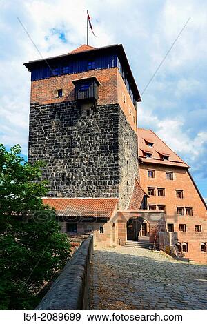 Stock Photo - Nuremberg Castle N? rnberg Germany Deutschland DE.. Fotosearch