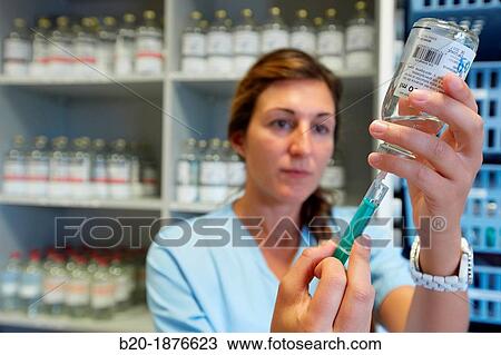 nurse preparing medication, nursing control, plant hospitalization, Hospital Donostia, San Sebastian, Gipuzkoa, Basque Country, Spain View Large Photo Image Stock Image - nurse preparing medication, nursing control, plant hospitalization, Hospital Donostia, San Sebastian, Gipuzkoa, Basque Country, Spain. Fotosearch