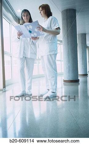 Nurses at hospital View Large Photo Image Picture - Nurses at hospital. Fotosearch
