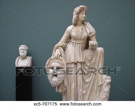 Ny Carlsberg Glyptotek. Melpomene (muse of tragedy). Monte Calvo, 2nd century A. D. marble View Large Photo Image Stock Photography - Ny Carlsberg Glyptotek. Melpomene (muse of tragedy). Monte Calvo, 2nd century A. D. marble. Fotosearch