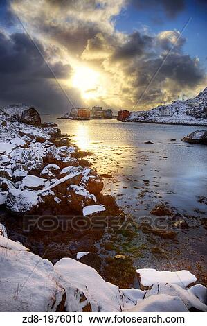 nyksund. vesteralen island. View Large Photo Image Stock Image - nyksund. vesteralen island.. Fotosearch