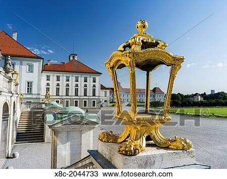 Nymphenburg Palace and Park in Munich. View Large Photo Image Stock Image - Nymphenburg Palace and Park in Munich.. Fotosearch