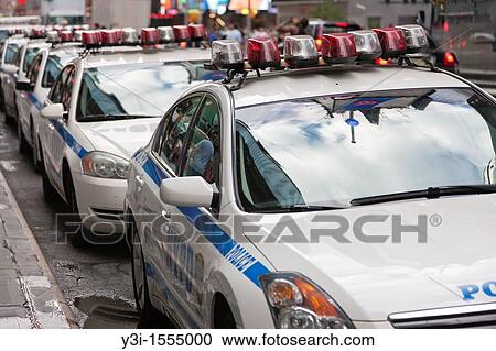 NYPD cars line 42nd Street between 6th and 7th Avenues during the heightened security alert on September 10, 2011 in New York City, New York, USA View Large Photo Image Stock Image - NYPD cars line 42nd Street between 6th and 7th Avenues during the heightened security alert on September 10, 2011 in New York City, New York, USA. Fotosearch