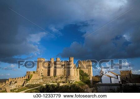 Obidos castle, Historic Village in Estremadura Leiria District Center Region Portugal View Large Photo Image Stock Photo - Obidos castle, Historic Village in Estremadura Leiria District Center Region Portugal. Fotosearch