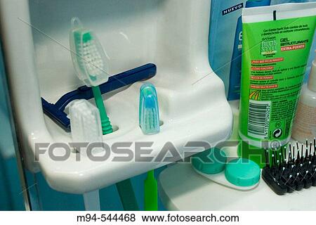 Stock Photo - Objects for use in personal hygiene. Fotosearch