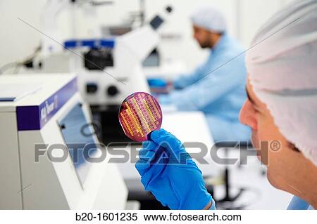 Observation of silicon wafer Tencor profilometer View Large Photo Image Stock Photography - Observation of silicon wafer Tencor profilometer. Fotosearch