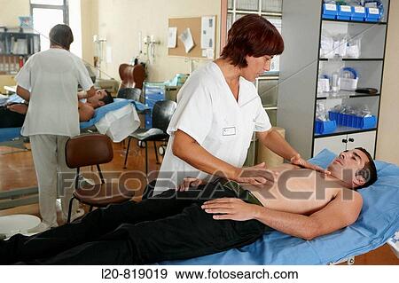 Occupational therapy, physiotherapy, mechanical ventilation on diaphragm, thoracic vibration maneuvers. Hospital Universitario de Gran Canaria Doctor Negrin, Las Palmas de Gran Canaria. Canary Islands, Spain View Large Photo Image Stock Photo - Occupational therapy, physiotherapy, mechanical ventilation on diaphragm, thoracic vibration maneuvers. Hospital Universitario de Gran Canaria Doctor Negrin, Las Palmas de Gran Canaria. Canary Islands, Spain. Fotosearch