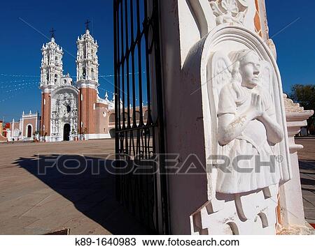 Ocotlan church Tlaxcala Mexico View Large Photo Image Stock Image - Ocotlan church Tlaxcala Mexico. Fotosearch