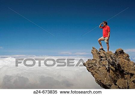 Stock Photography - Oct. 2007. USA, Hawaii State. Maui Island. Haleakala National Park. Fotosearch