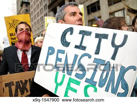 October 05, 2011, Downtown Manhattan, Wall Street financial area vicinity, Occupy Wall Street is an ongoing series of demonstrations in New York City, protesting against social and economic inequality View Large Photo Image Stock Image - October 05, 2011, Downtown Manhattan, Wall Street financial area vicinity, Occupy Wall Street is an ongoing series of demonstrations in New York City, protesting against social and economic inequality. Fotosearch