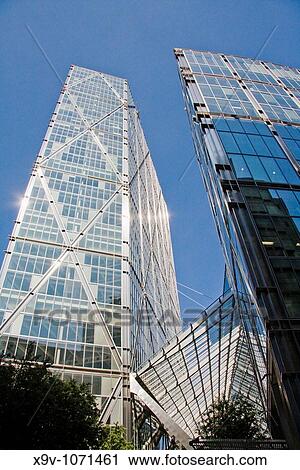 Stock Image - Office building, City of London, England.. Fotosearch