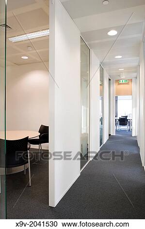 Office corridor. View Large Photo Image Stock Image - Office corridor.. Fotosearch