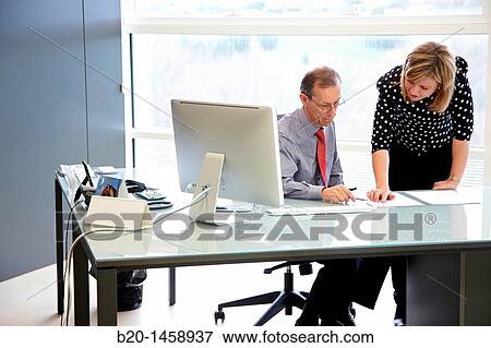 Stock Photo - Office, IkerChem research lab, design and synthesis of new chemical entities with therapeutic applications in oncology, discovery and development of novel drugs for the treatment of cancer. Fotosearch