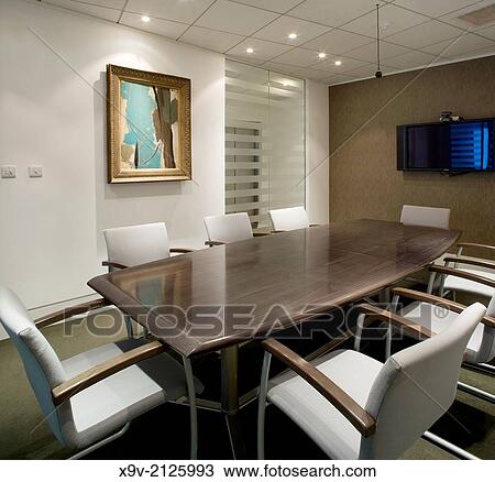 Office interior boardroom View Large Photo Image Stock Image - Office interior boardroom. Fotosearch