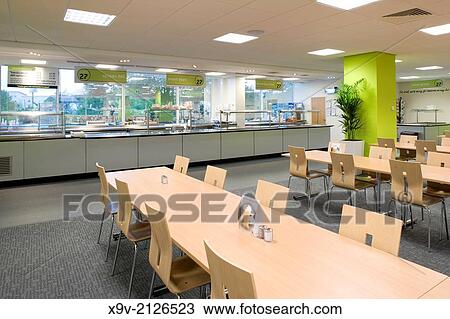 Office interior staff restaurant View Large Photo Image Stock Image - Office interior staff restaurant. Fotosearch