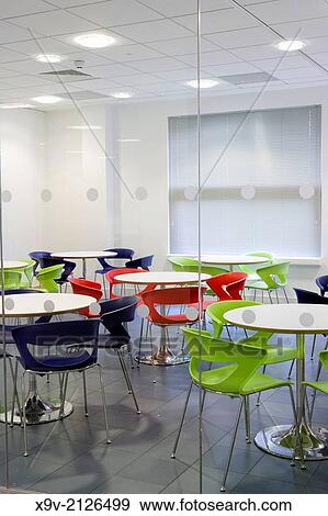 Stock Photo - Office interior staff room. Fotosearch