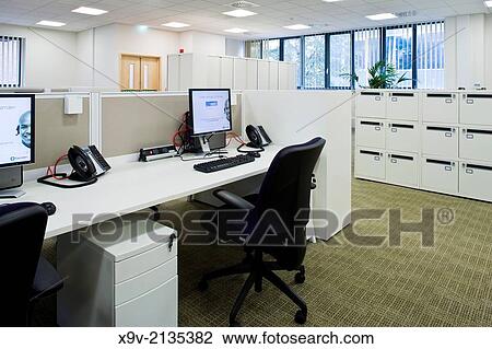 Stock Image - Office interior.. Fotosearch