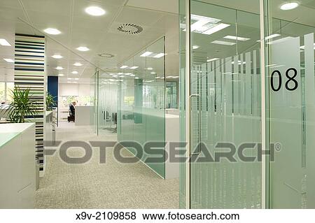Office interior View Large Photo Image Stock Photo - Office interior. Fotosearch