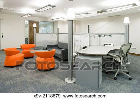 Stock Photo - Office interior.. Fotosearch