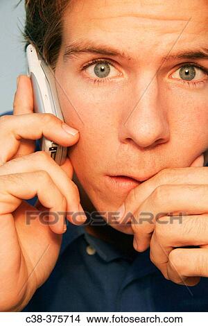 office man on hold View Large Photo Image Picture - office man on hold. Fotosearch