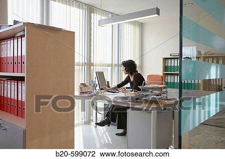 Office View Large Photo Image Stock Image - Office. Fotosearch