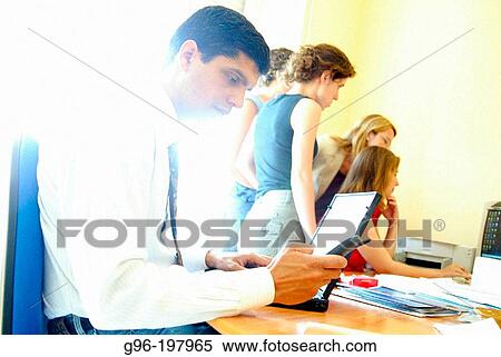 Stock Photography - Office. Fotosearch