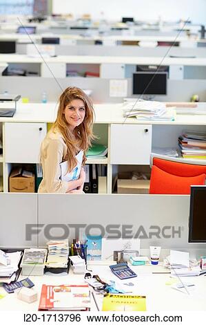 Stock Photograph - Office worker. Fotosearch