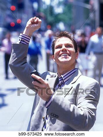 Office worker with cell phone, Fifth Avenue, Midtown, Manhattan, New York, USA View Large Photo Image Stock Photography - Office worker with cell phone, Fifth Avenue, Midtown, Manhattan, New York, USA. Fotosearch