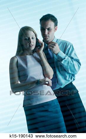 Office workers View Large Photo Image Stock Image - Office workers. Fotosearch